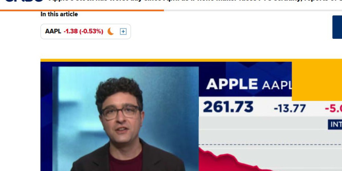 苹果股价遭遇4月以来最惨单日跌幅