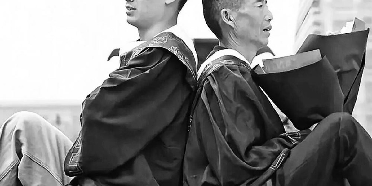 临沧小伙3年攒了6000元钱 带父到西安参加硕士毕业典礼