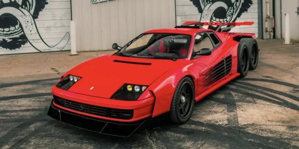 Gas Monkey打造了一台六轮法拉利Testarossa，售价150万美元