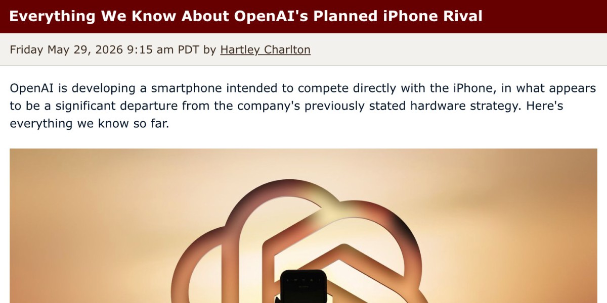 消息称OpenAI秘密研发智能手机，意在与iPhone直接竞争