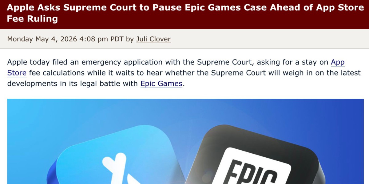 苹果向最高法院紧急申请：Epic Games案期间暂停App Store费用计算